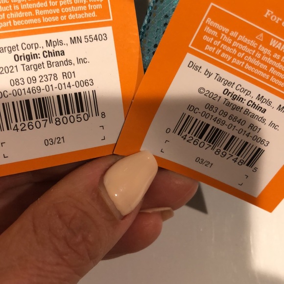 TWO HIDE & EEK Small dog/cat headdress costumes - Picture 3 of 3